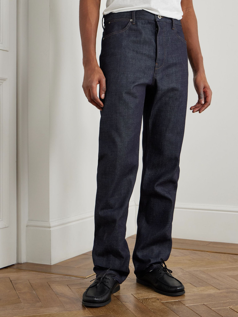 Straight-Leg Jeans Navy 3