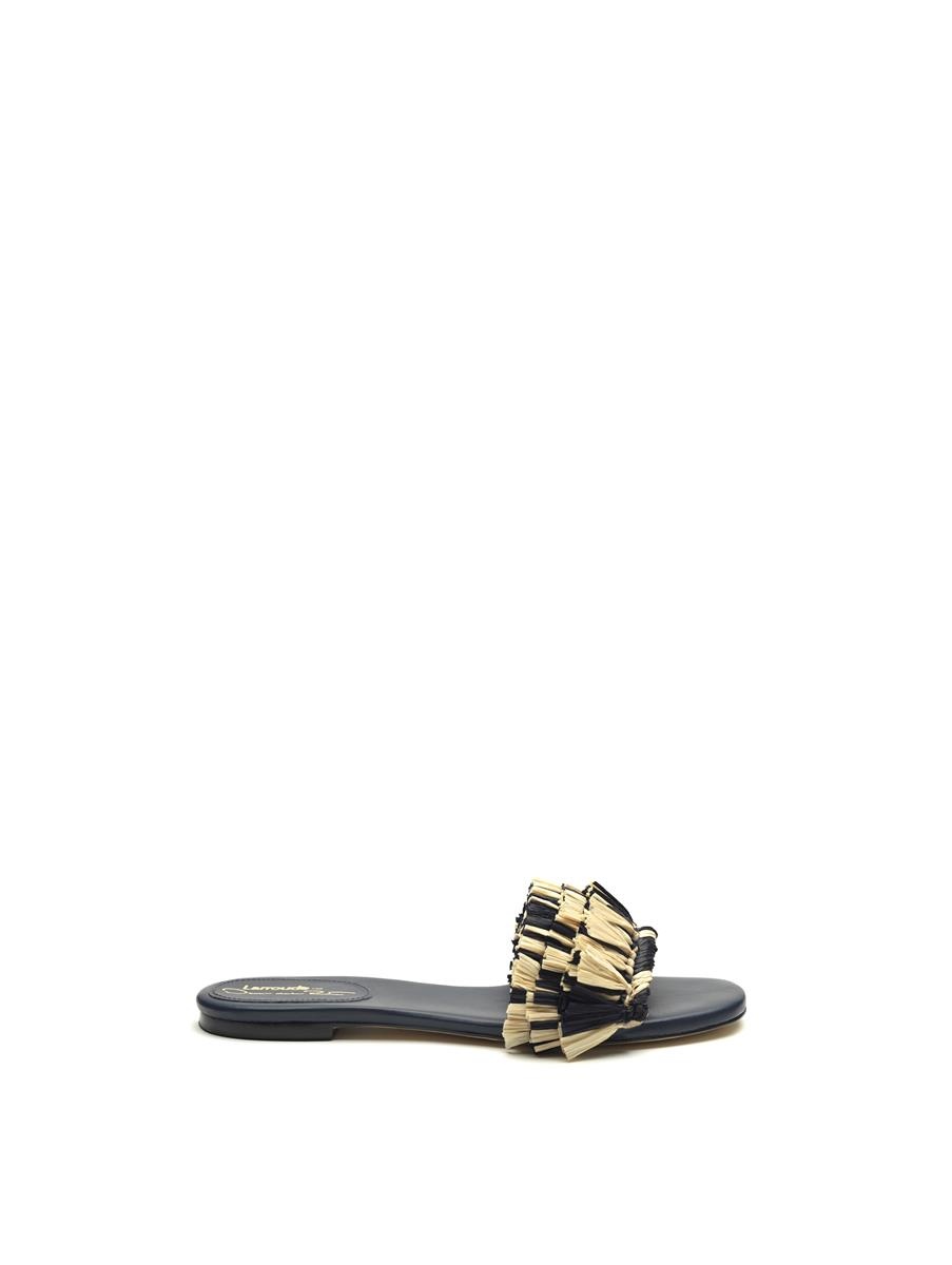 RAFFIA IVY SLIDE - 1
