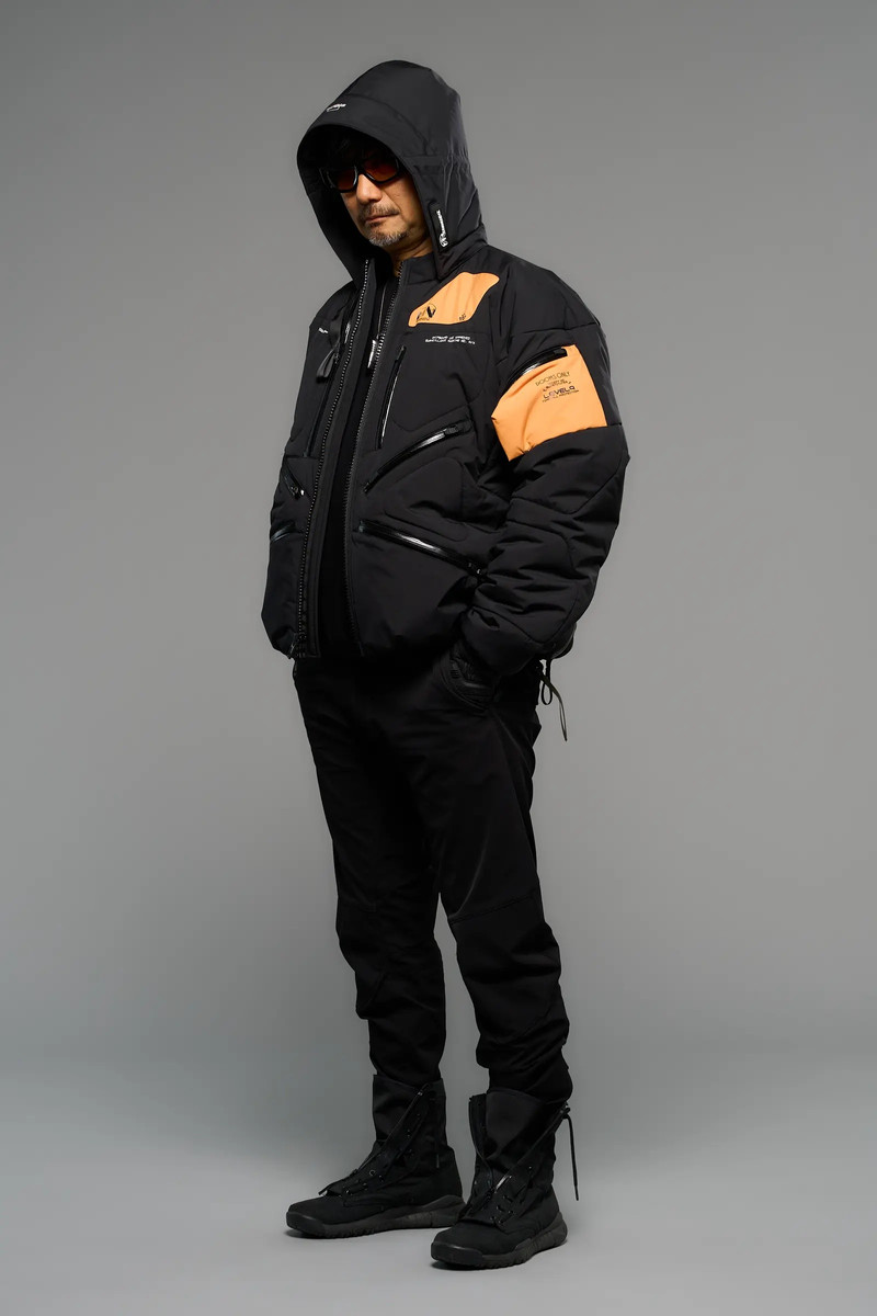 ACRONYM J91-WSDB Windstopper® PrimaLoft® Modular Jacket BLACK