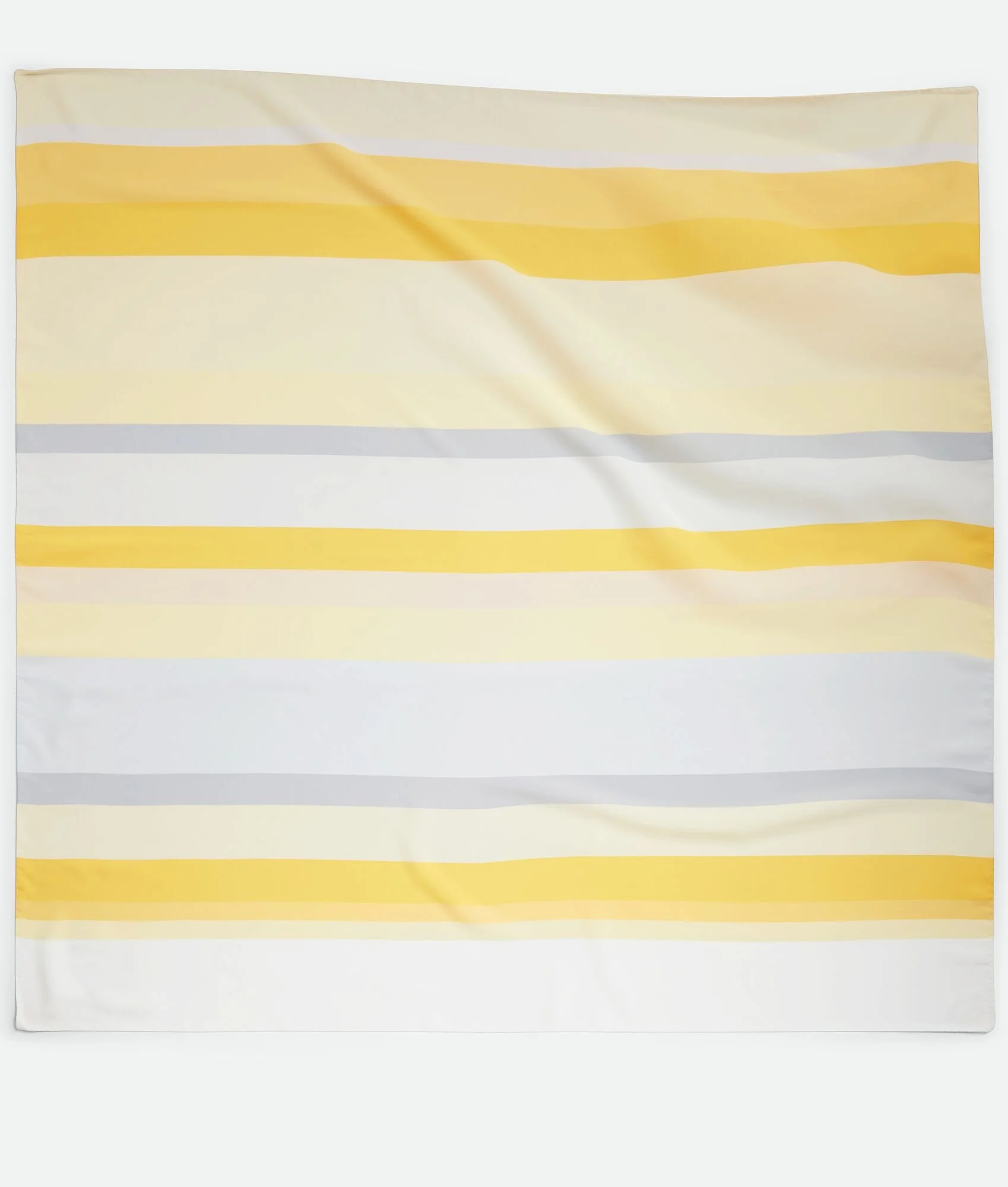 Silk Twill Striped Foulard - 1