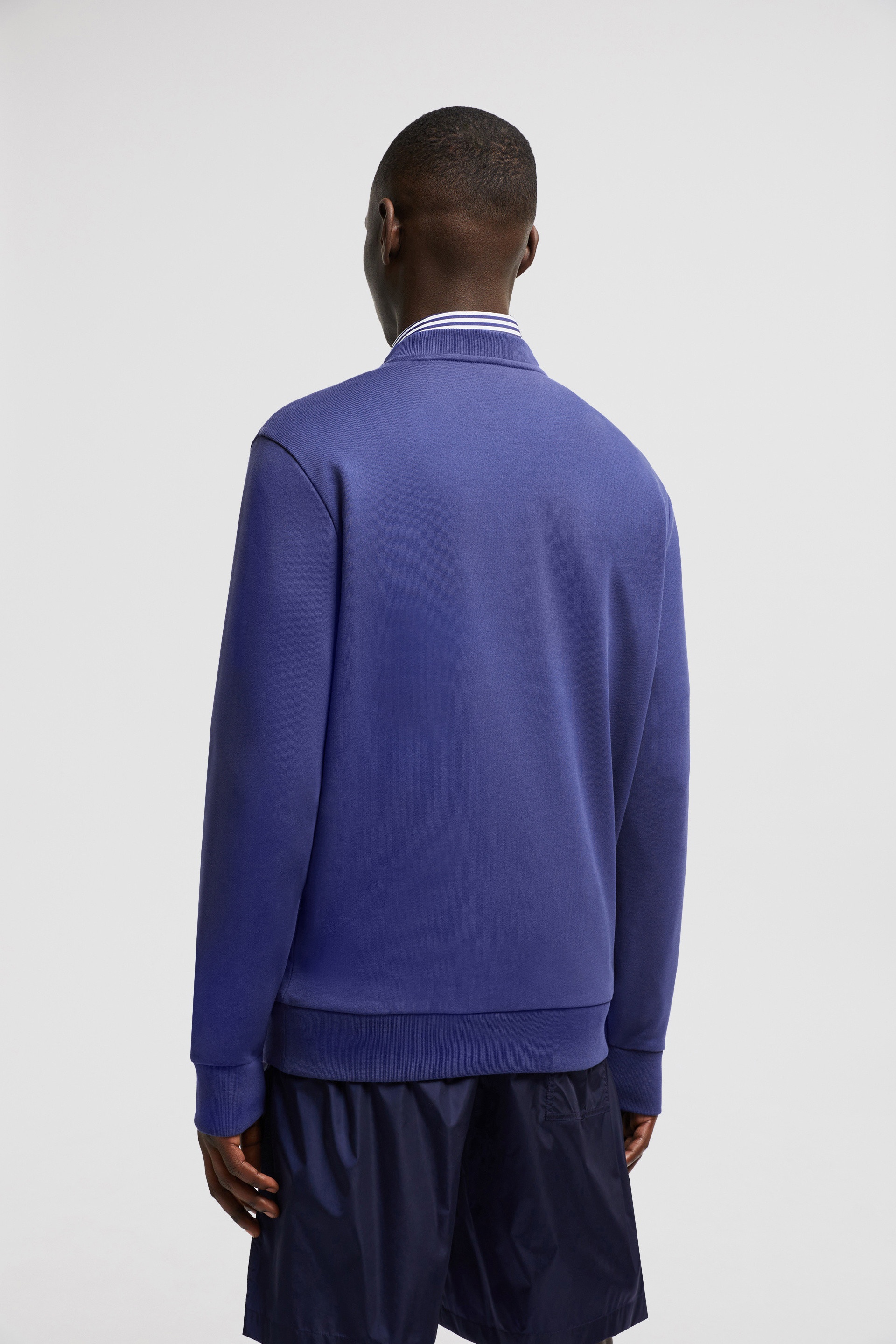 Moncler Logo Patch Cotton Sweatshirt | REVERSIBLE
