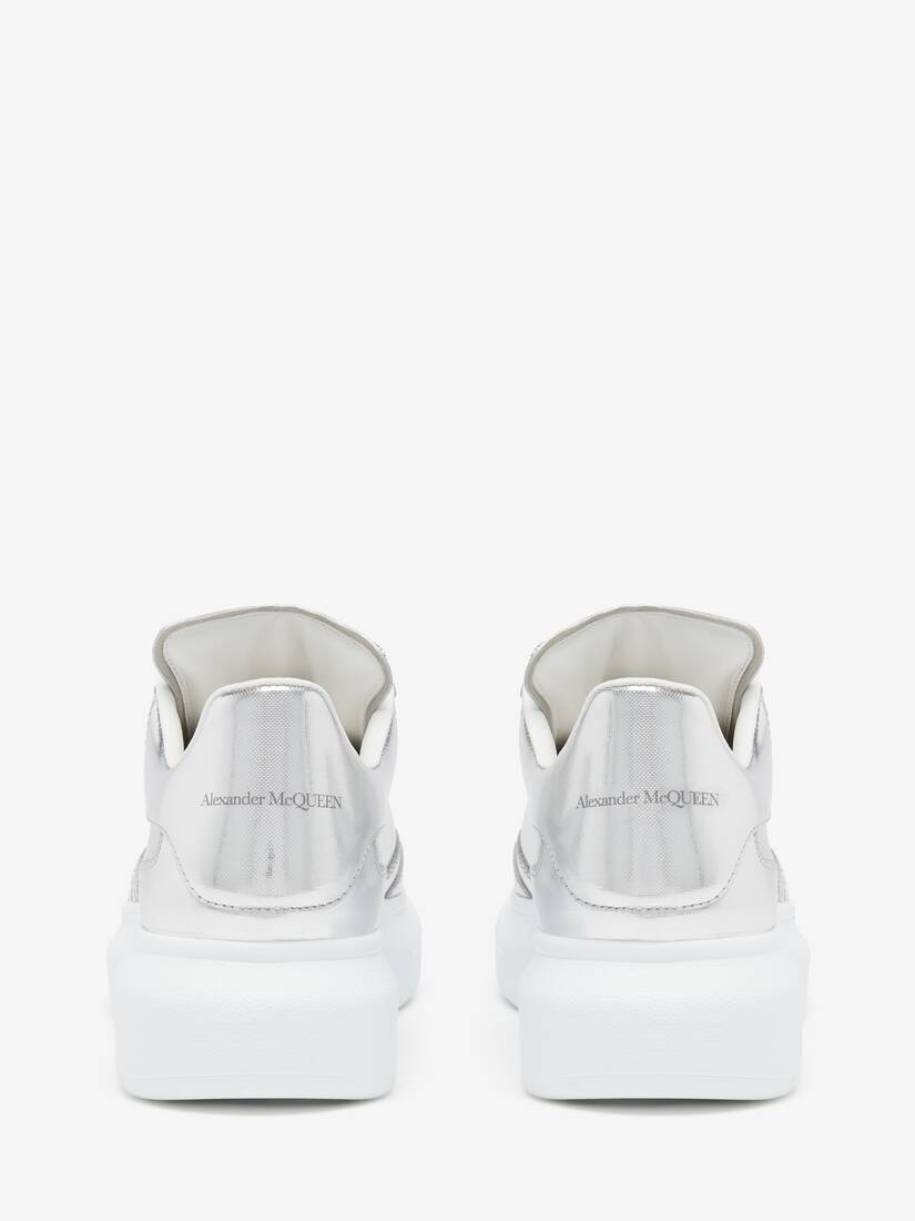 Women's Oversized Sneaker in Silver - 3