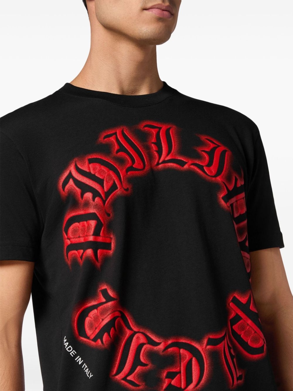 Gothic Plein cotton T-shirt - 5
