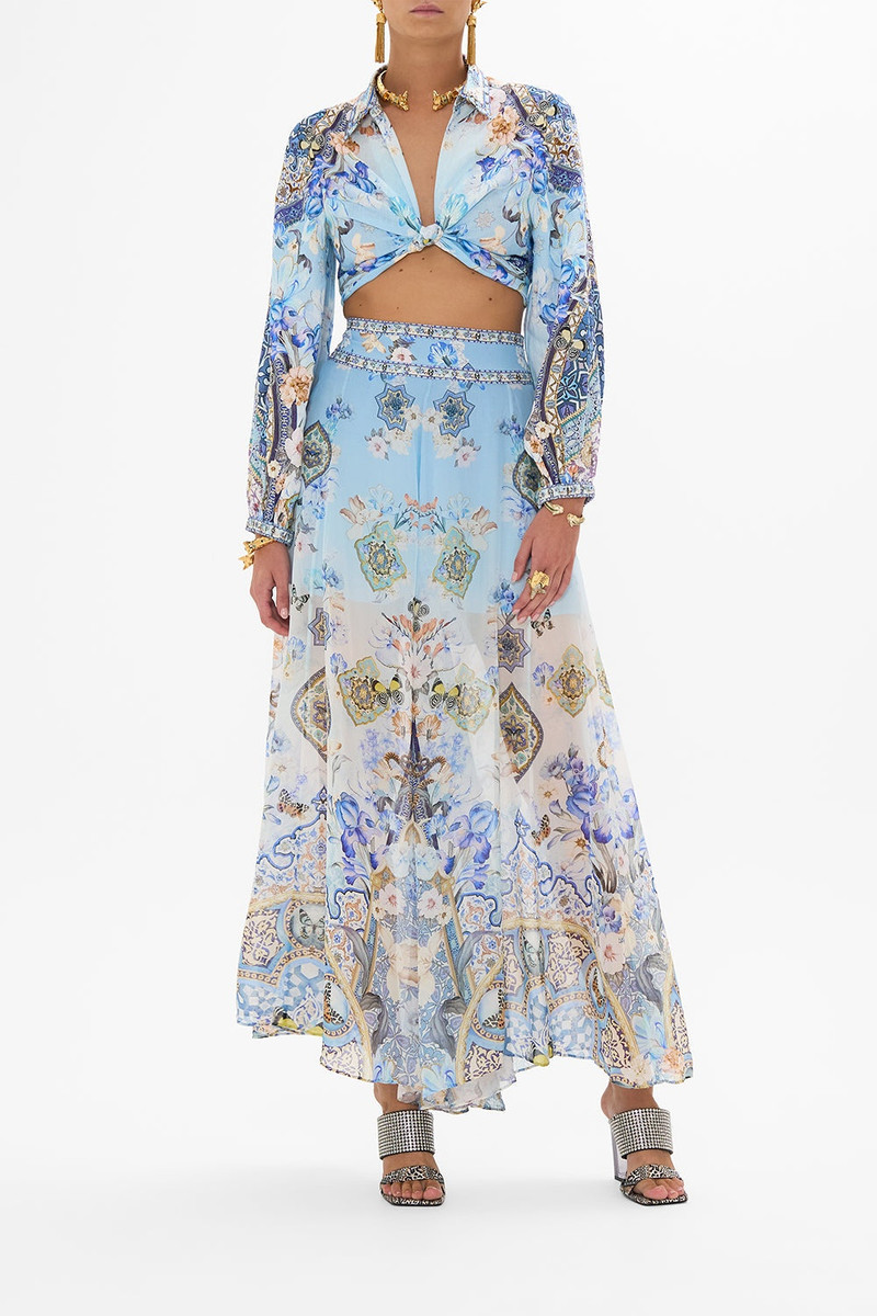 CAMILLA SHEER WIDE LEG PANT outlook