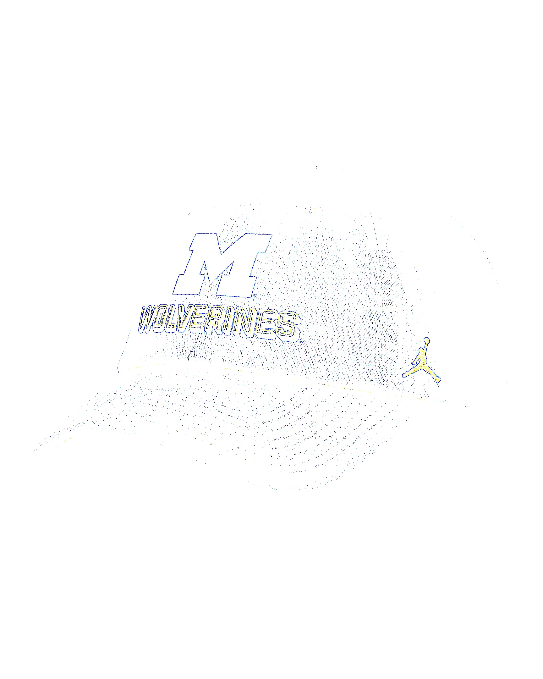 Michigan On-Field Club Gameday Men's Jordan Brand College Adjustable Hat - 1