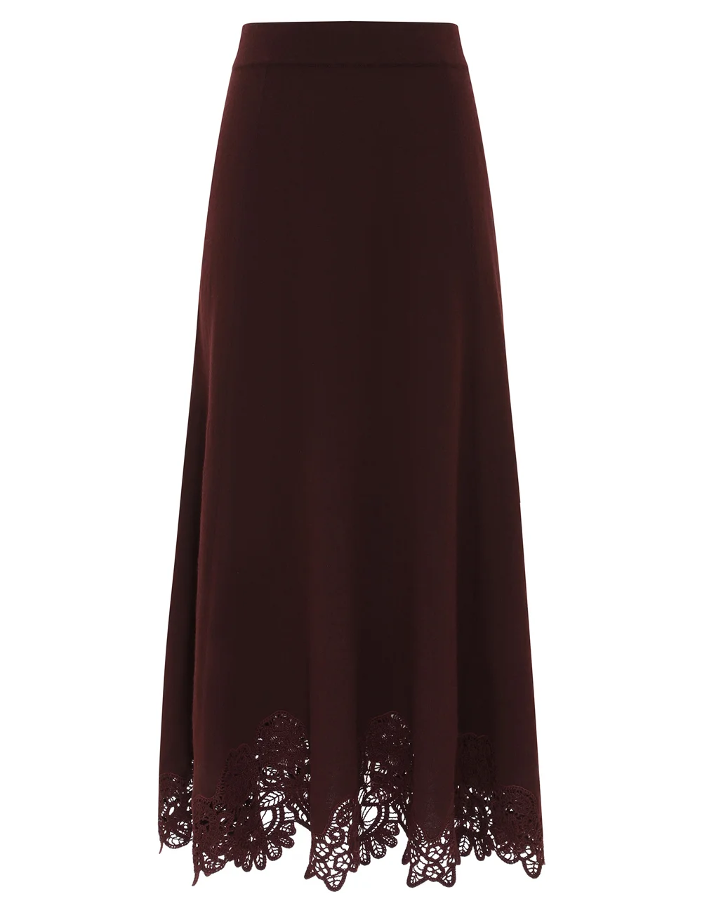 VALIANT MERINO LACE SKIRT - 1