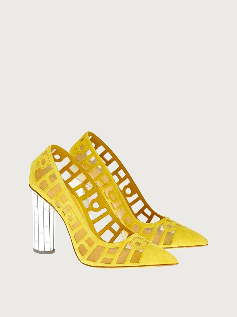 FERRAGAMO MIRRORED 헬멧 펌프 outlook