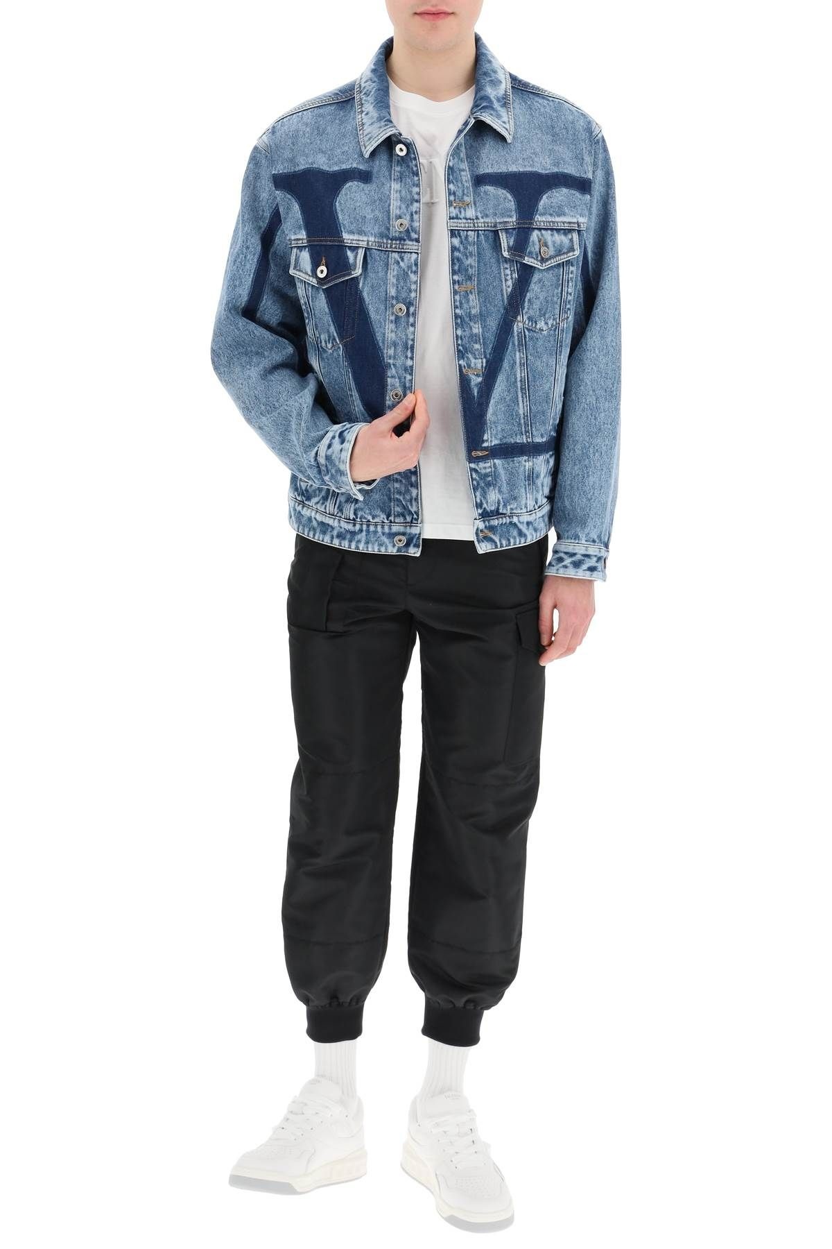 VLOGO SIGNATURE DENIM JACKET - 2