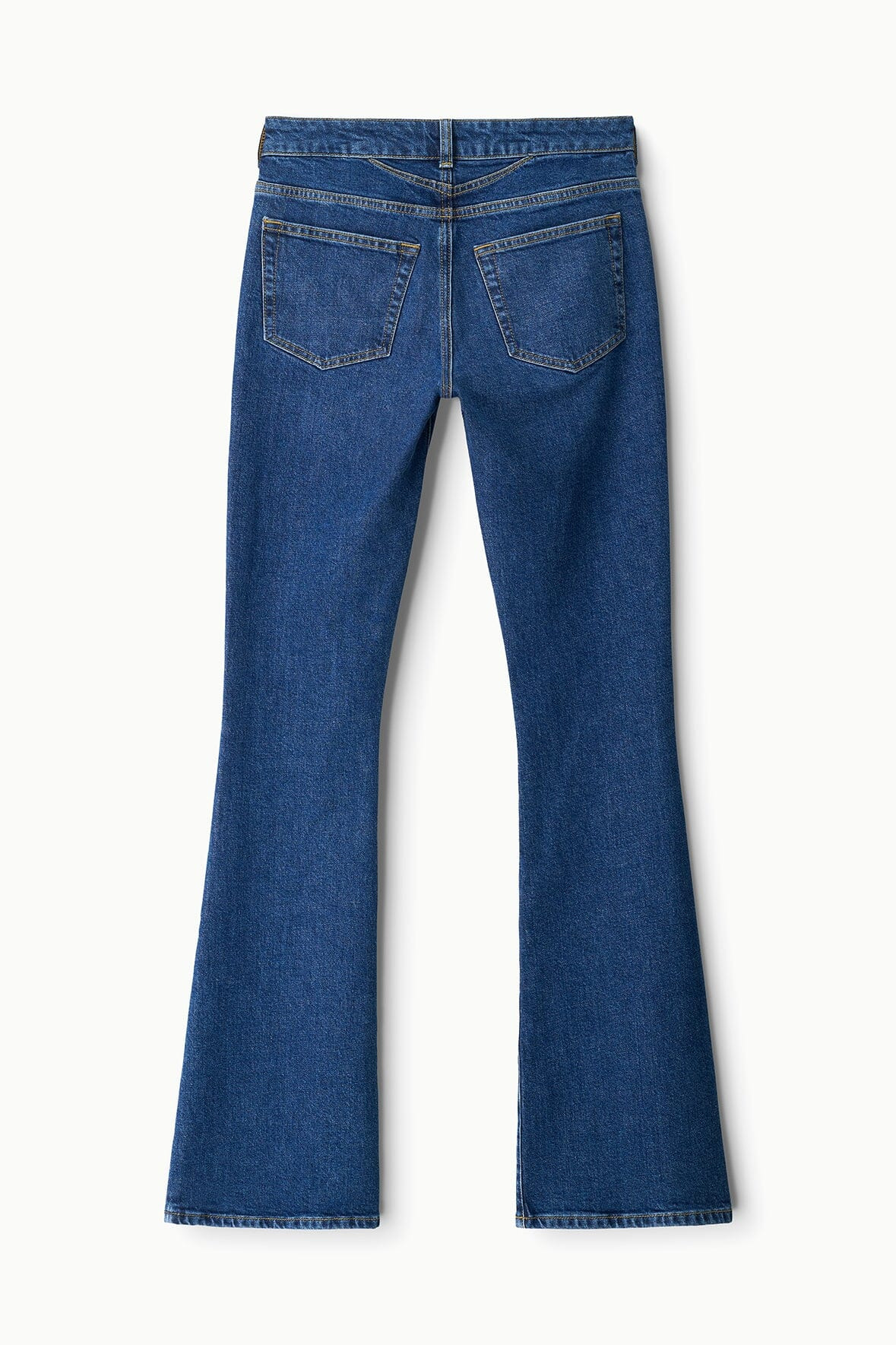 STAUD KYLE STRETCH FLARE JEAN STONE BLUE - 12