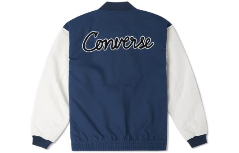 Converse Converse Chain Stitch Woven Jacket 'Blue White' 10025514-A02 outlook