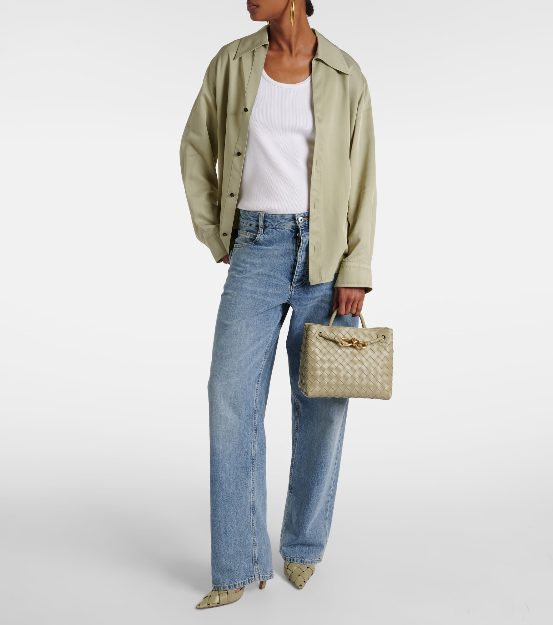 Andiamo Small leather tote bag - 5
