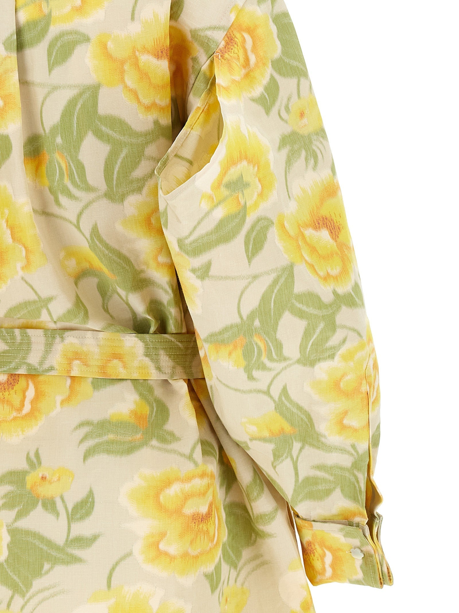 Kenzo Women ' Peonies Kimono Sleeve' Dress - 4