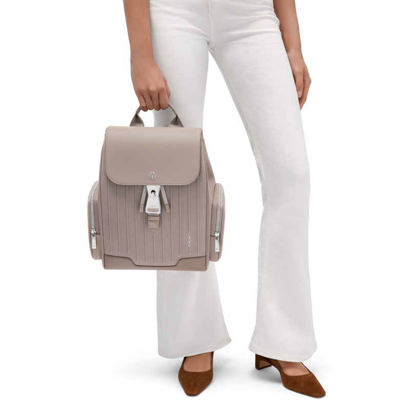 Never Still - Canvas Flap Backpack Small 7