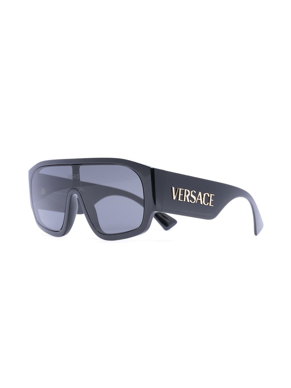 90s Logo-Injected Mask sunglasses - 2
