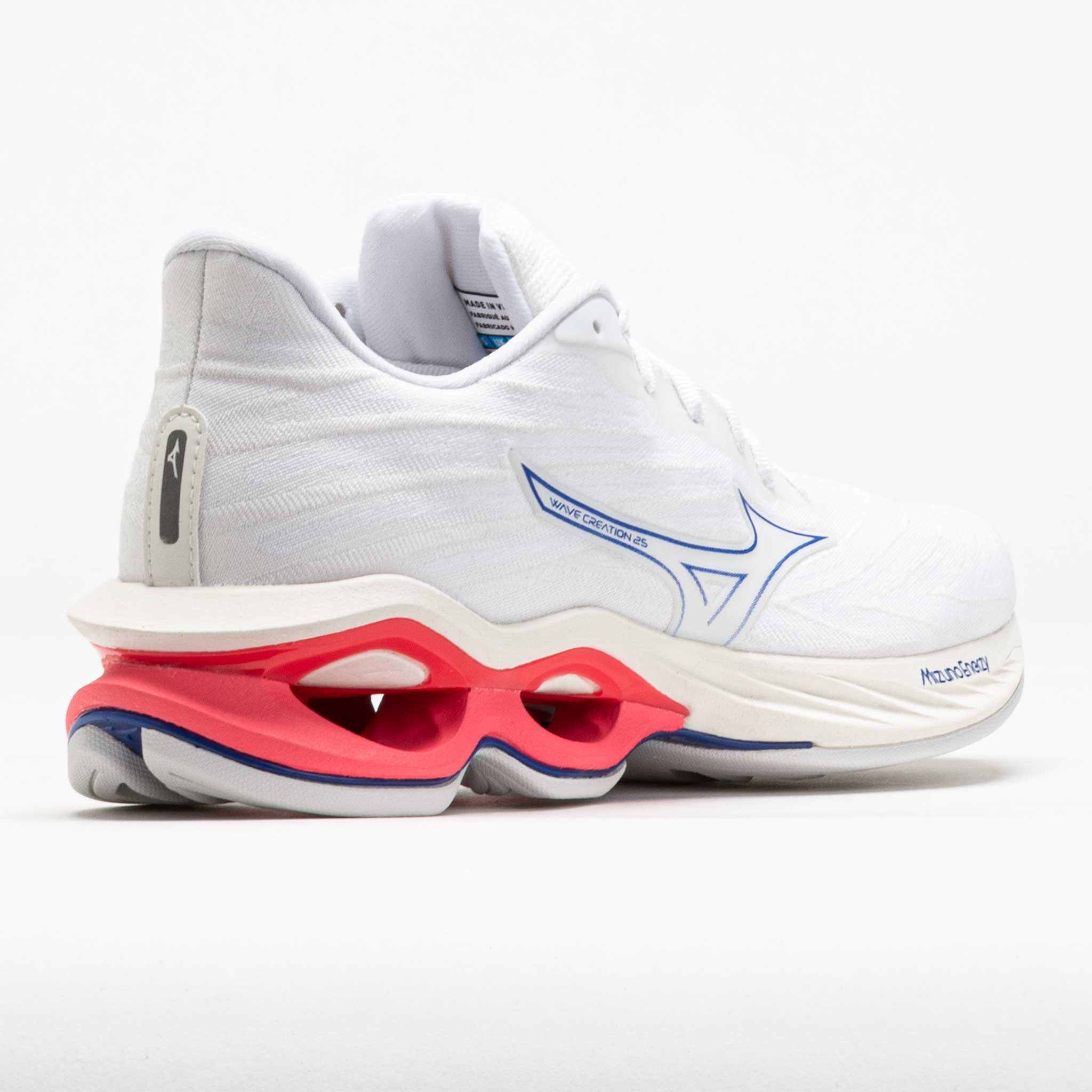 Mizuno Wave Creation 25 Women's White/Surf the Web - 6