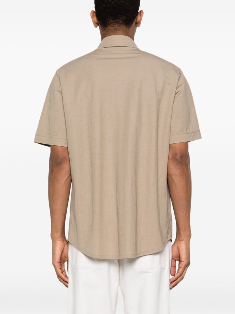 Summer button short-sleeve shirt 4