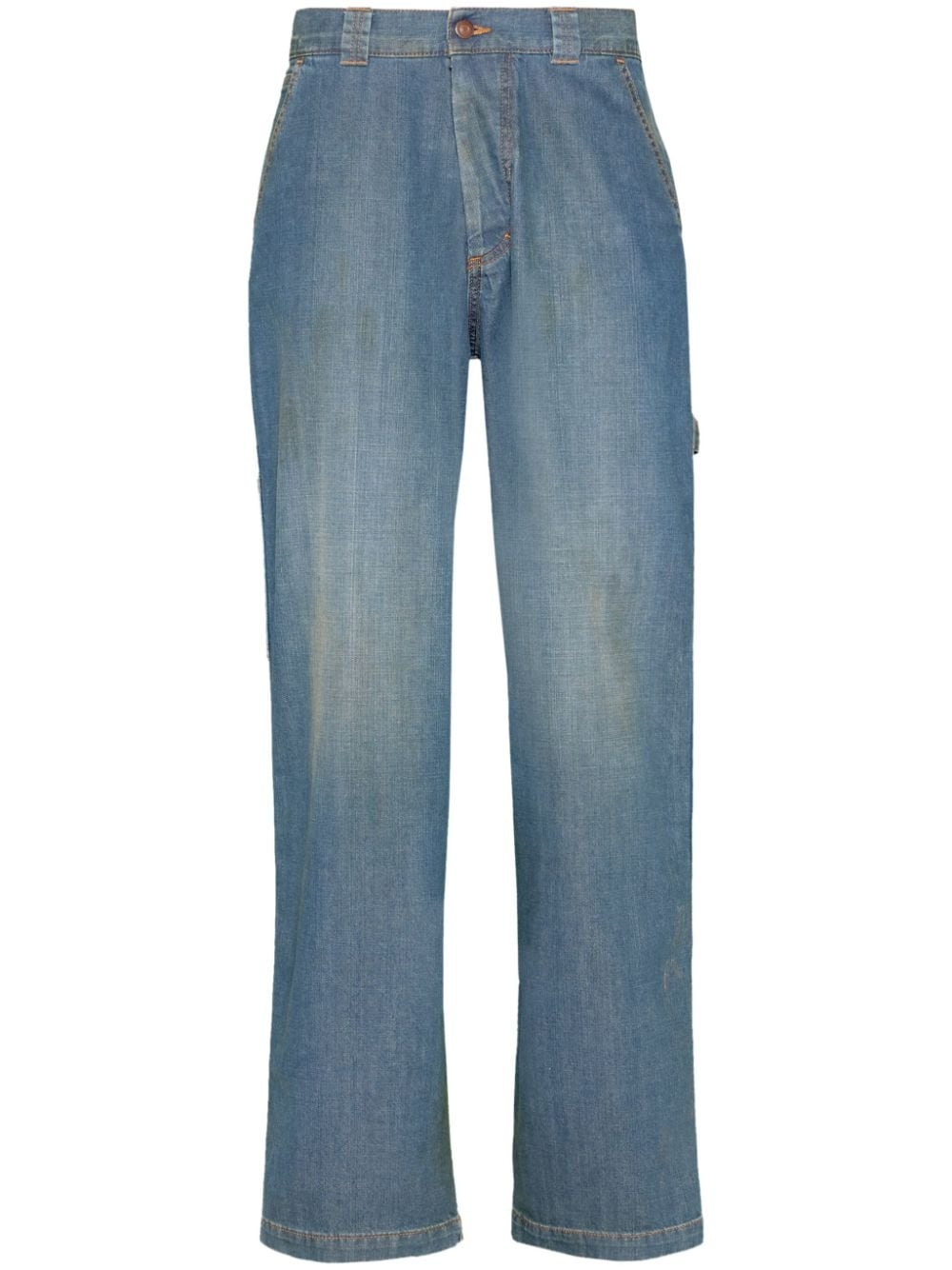 Denim cotton jeans - 1