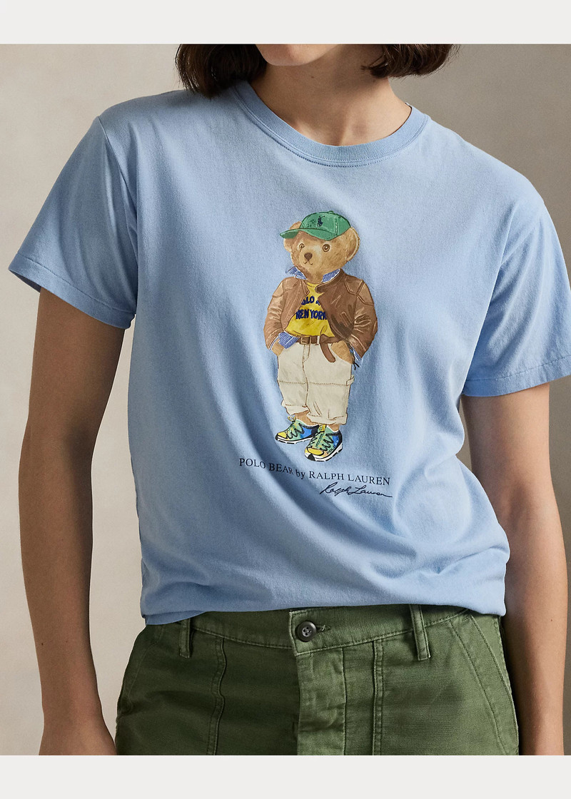 Polo Bear Cotton Jersey Tee 5