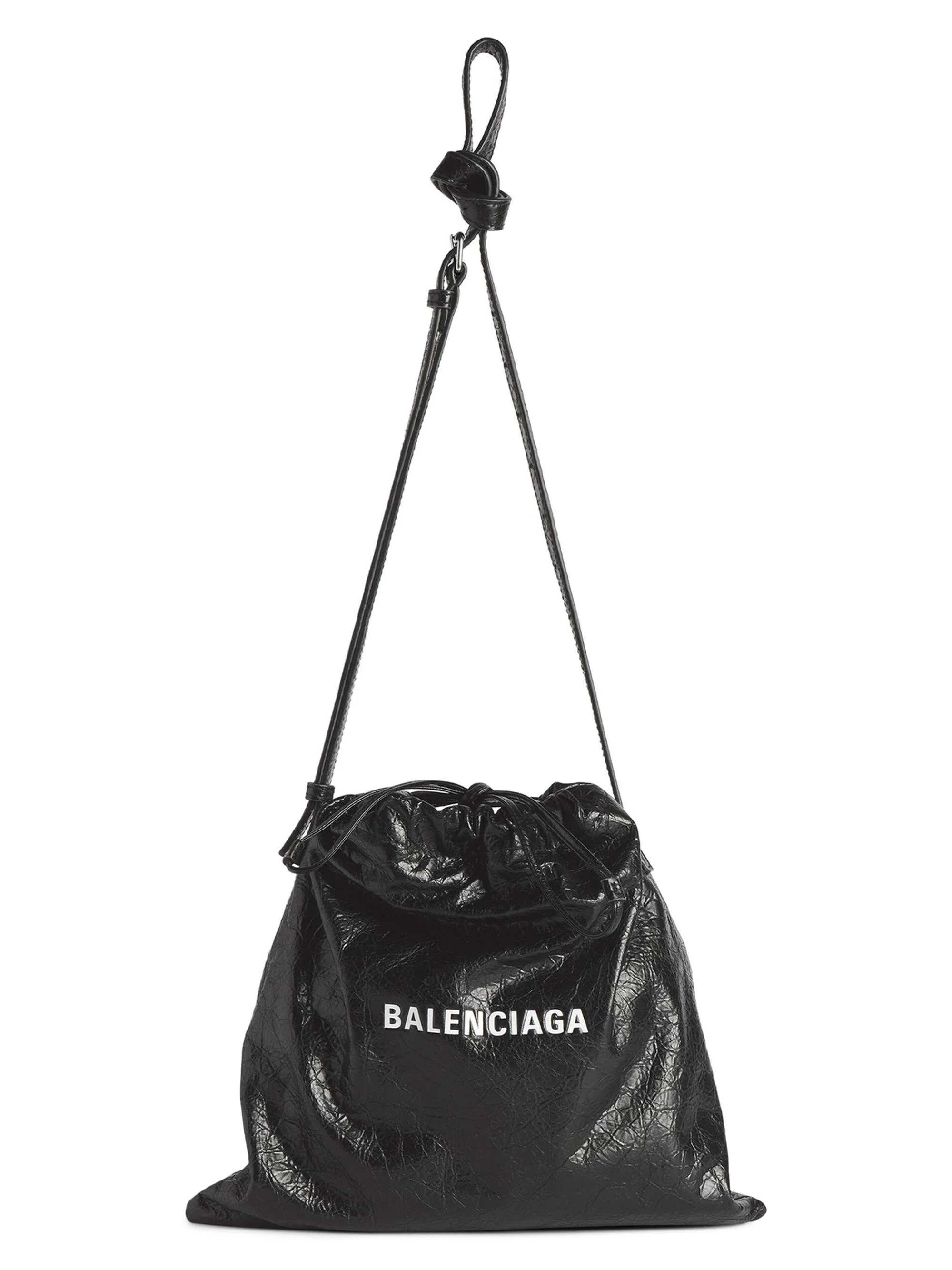 Men's Shopper Dust Medium Crossbody Bag - Black - 1