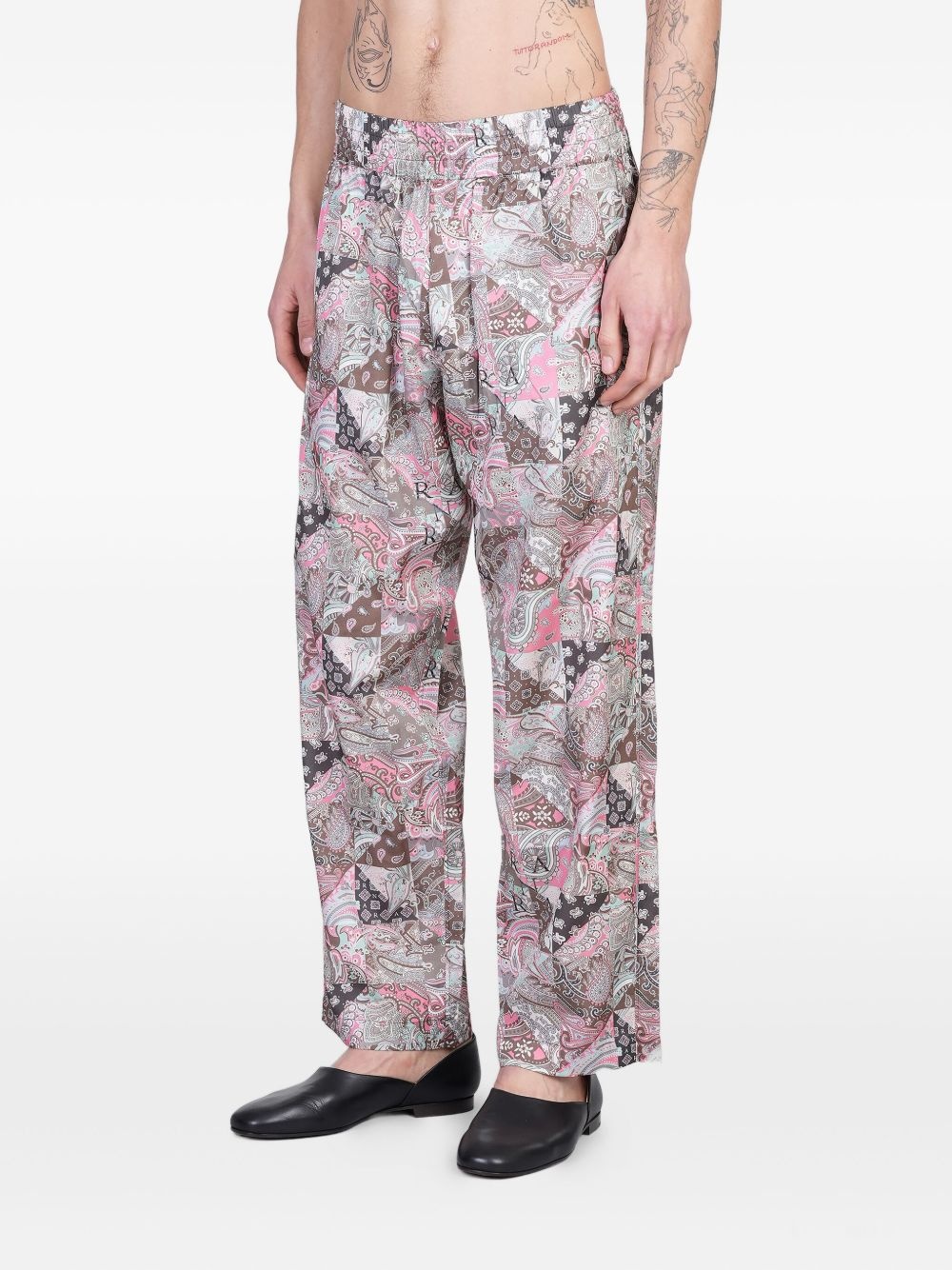 paisley trousers - 3