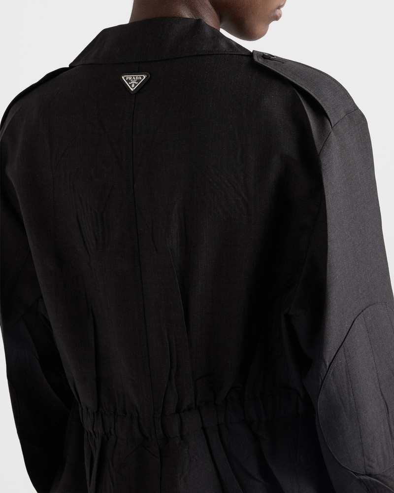 Garment-dyed kid mohair jacket 4
