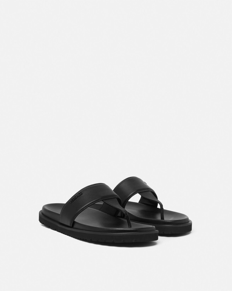 VERSACE Logo Sandals outlook