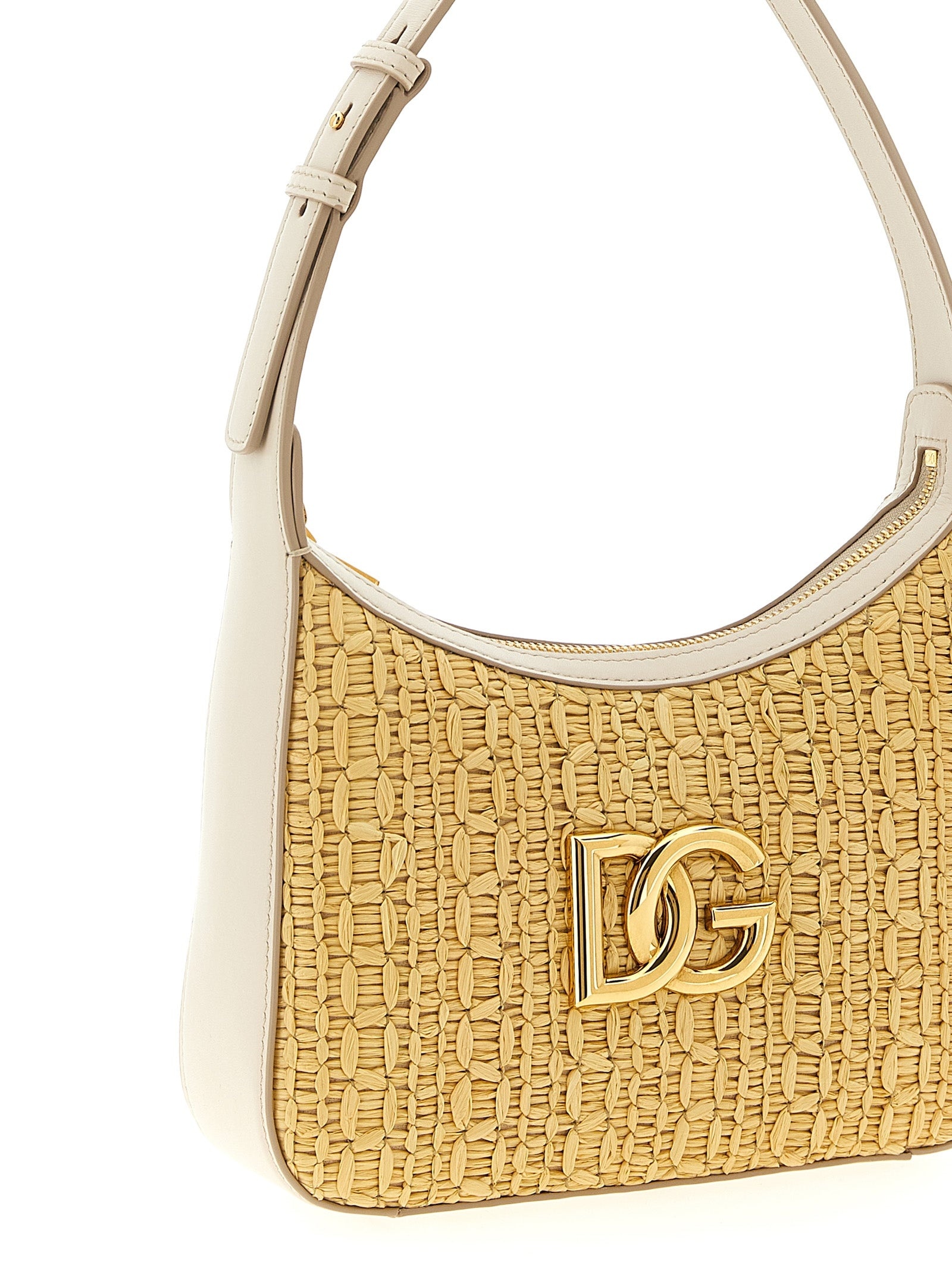 Crochet Shoulder Bag Shoulder Bags Beige - 3