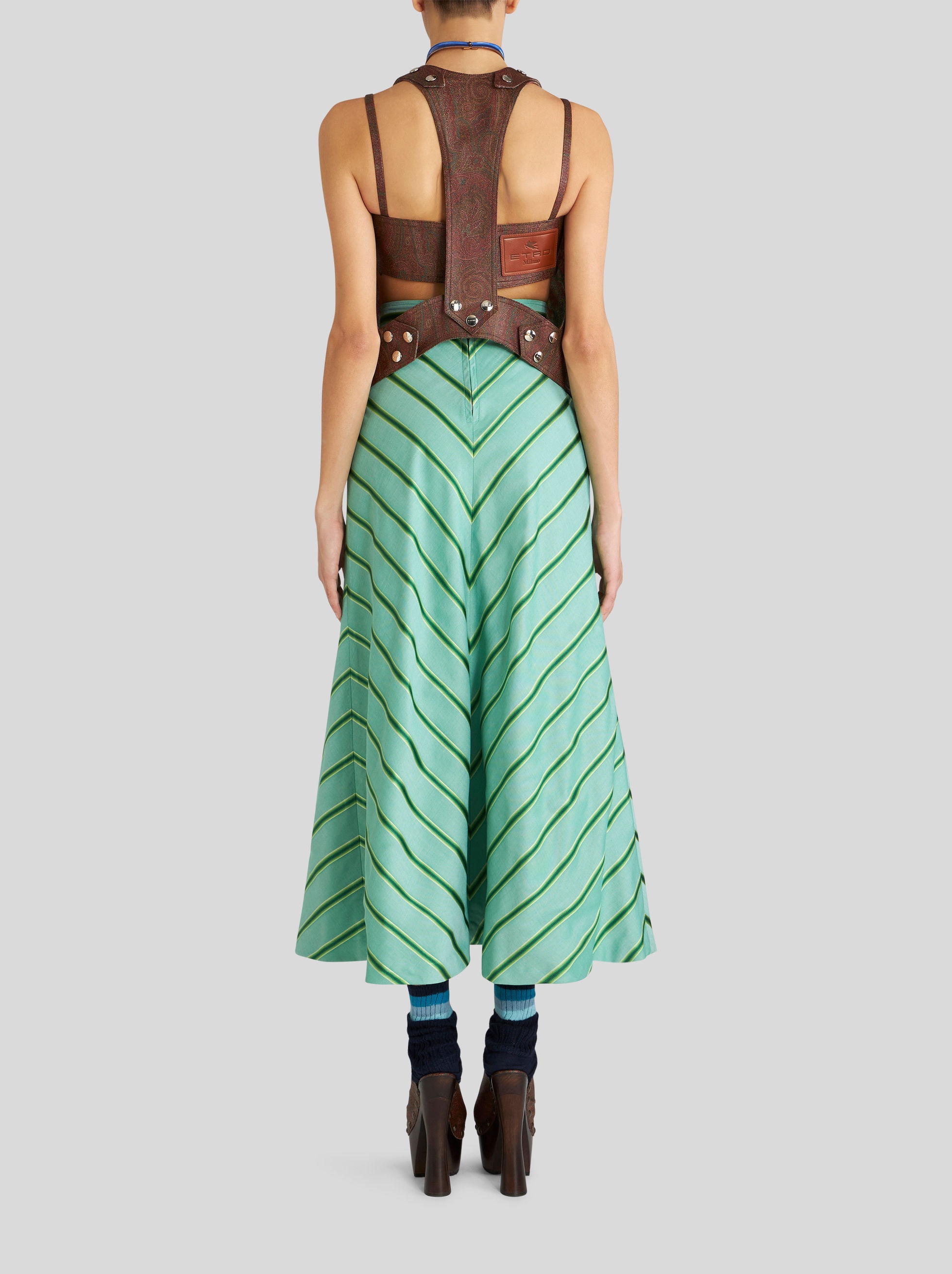 PAISLEY JACQUARD WAISTCOAT - 4