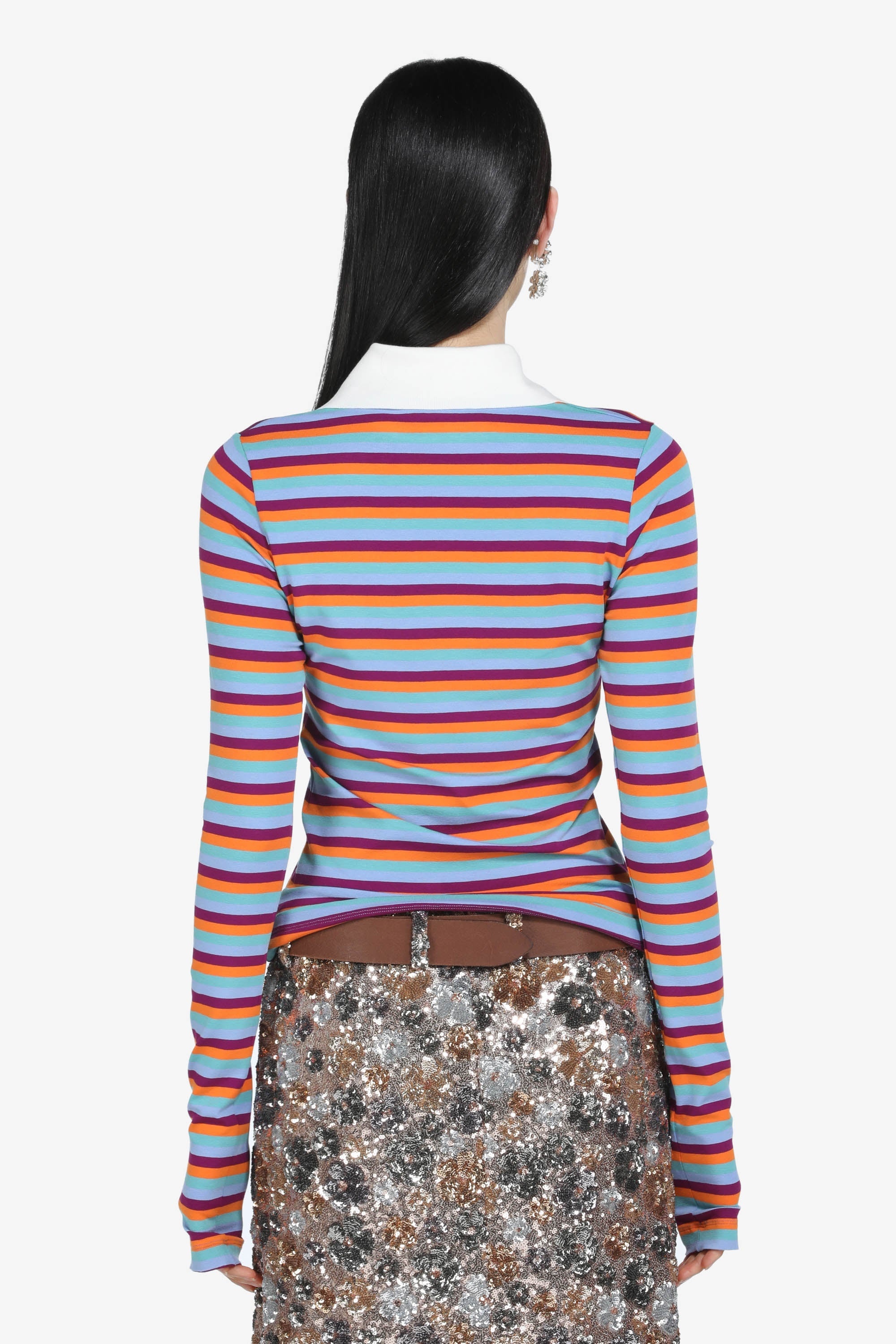 STRIPED POLO T-SHIRT - 2