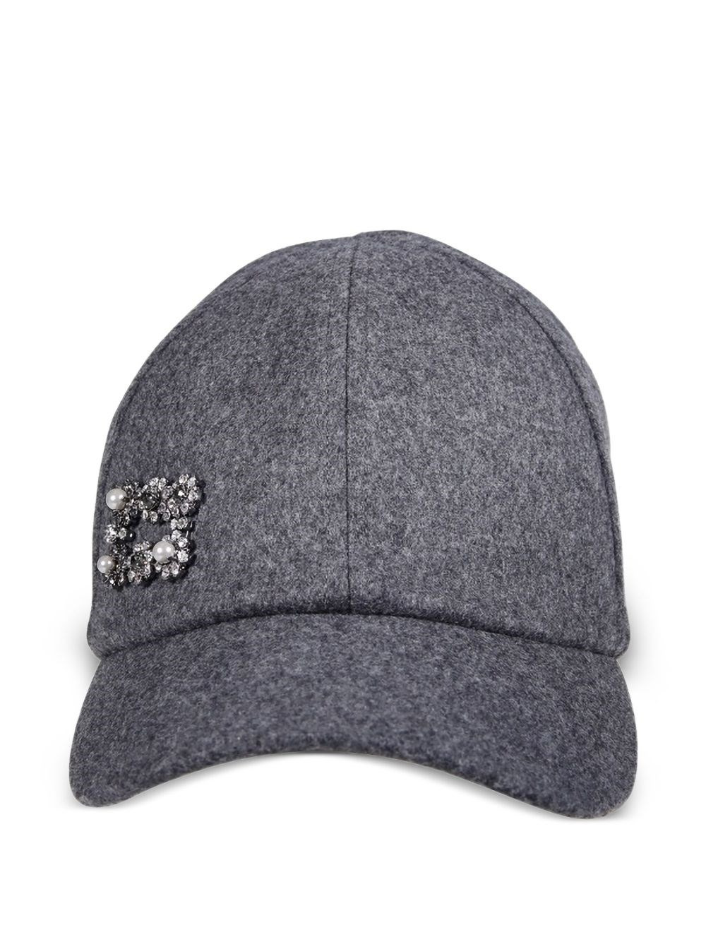 Wool baseball cap - 1