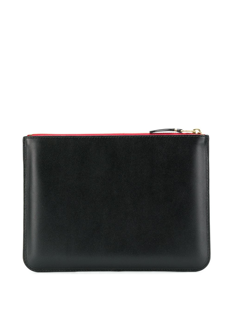 Comme Des Garçons zipped pochette outlook