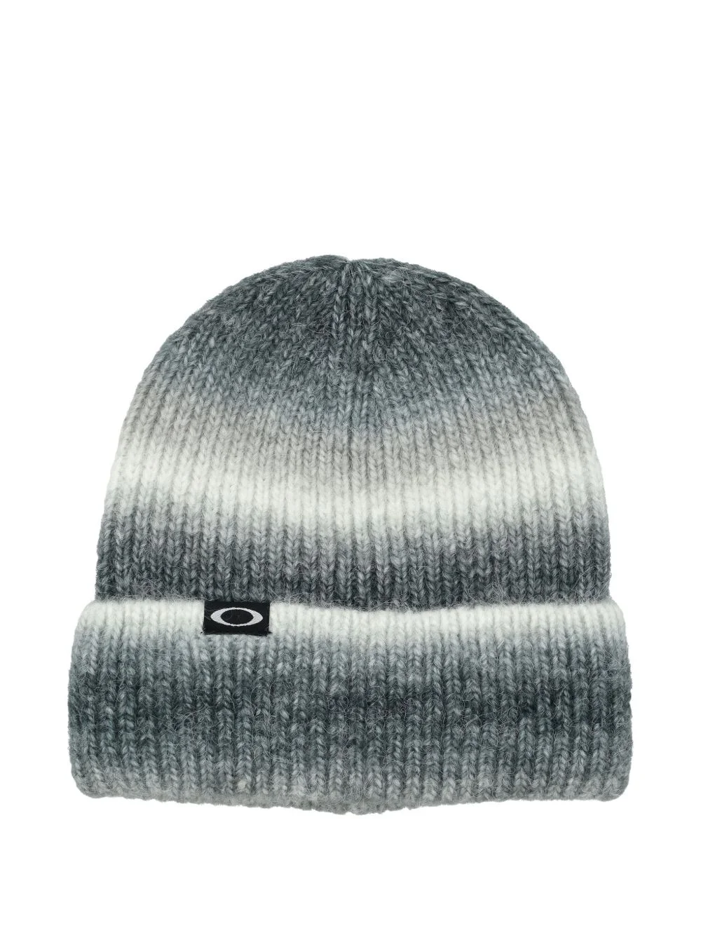 Ellipse Gradient ribbed beanie - 1