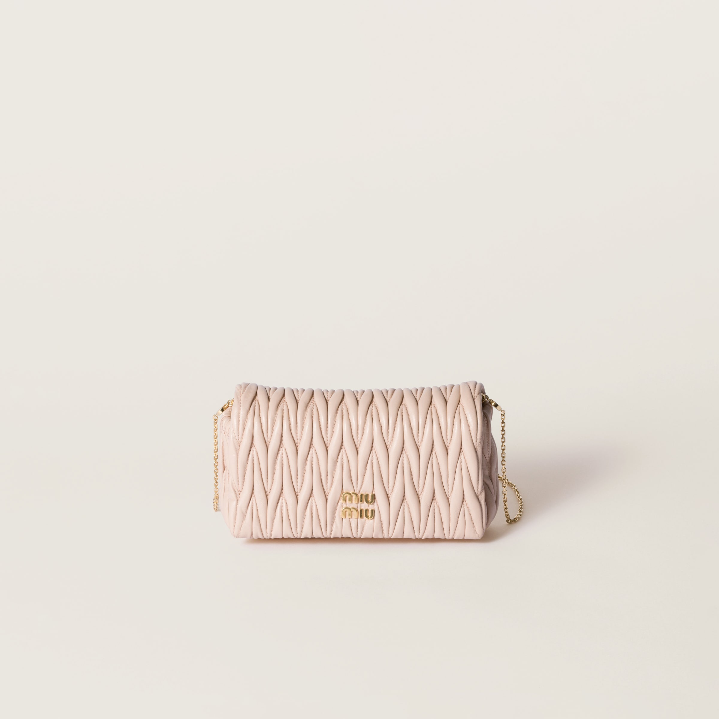 Matelassé nappa leather mini-bag - 1