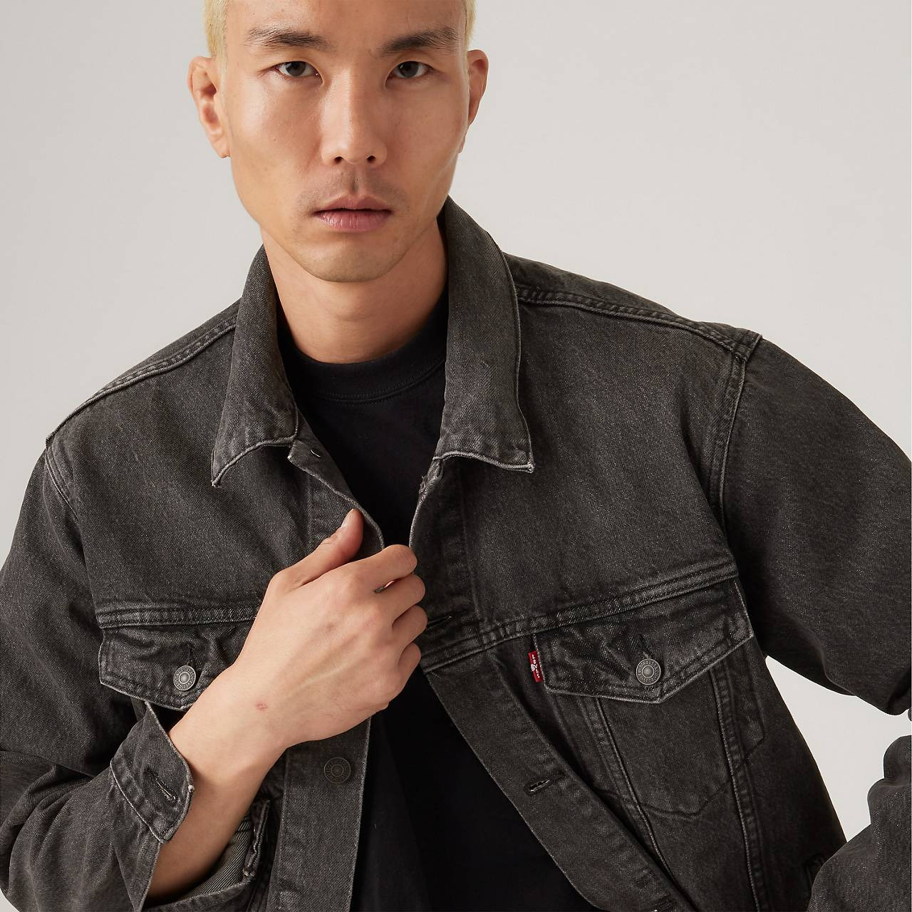 RELAXED FIT TRUCKER JACKET - 5
