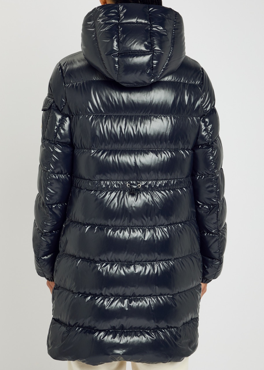 Moncler Courcelles Glossed Shell Parka Coat - 3