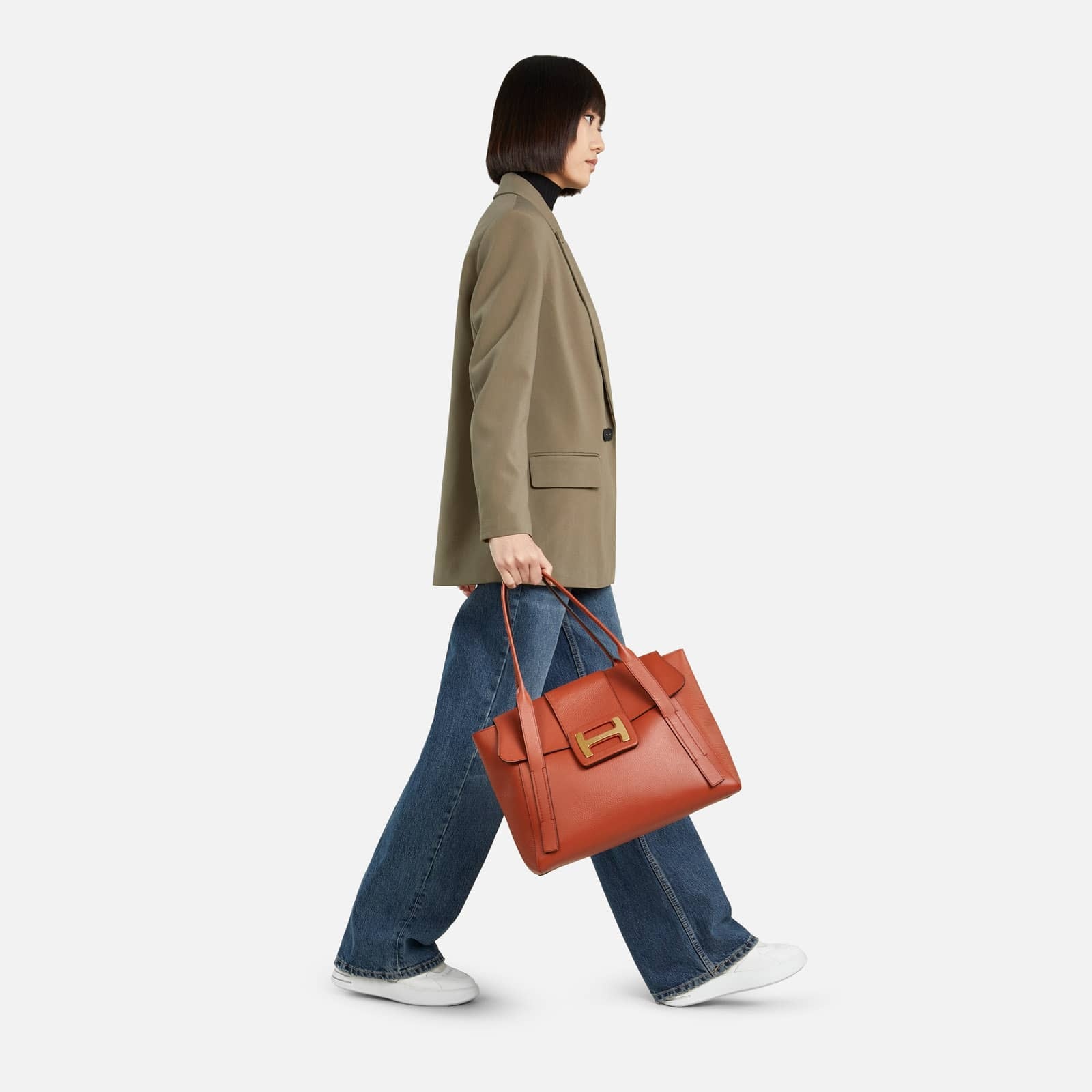 Hogan H-Bag Shopping Orange - 4