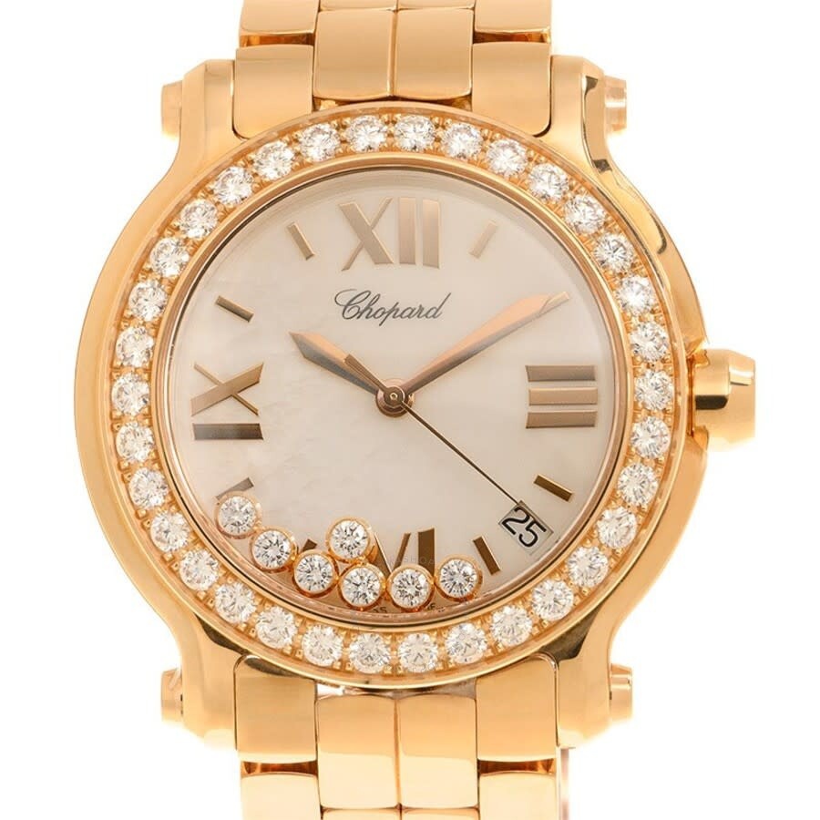 Chopard Happy Sport 18kt Rose Gold Ladies Watch 277481-5002 - 2