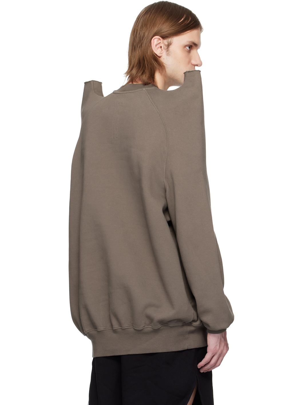 Rick Owens DRKSHDW Gray Hollywood Tecsweat Sweatshirt
