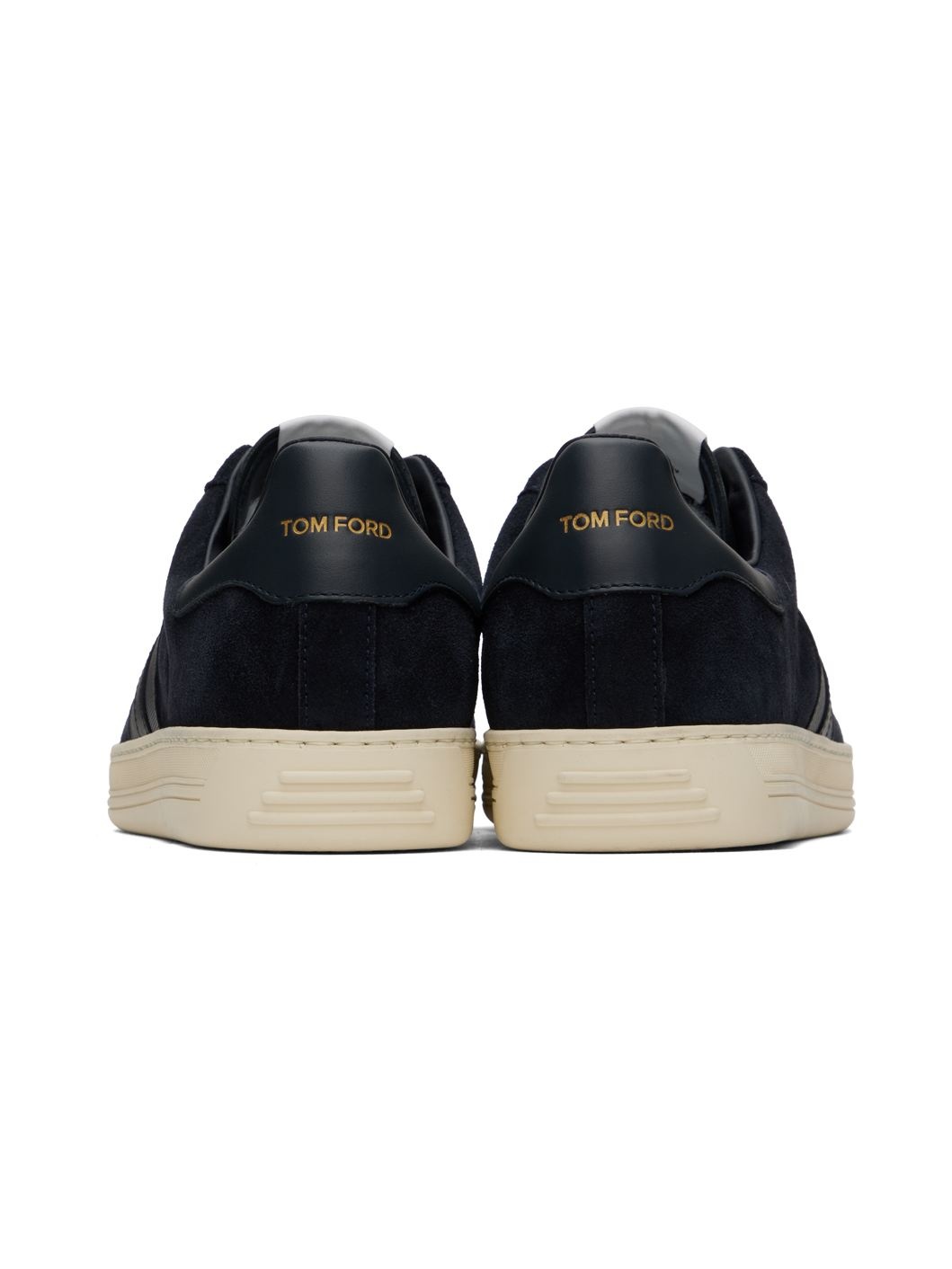 Navy Suede & Leather Radcliffe Sneakers - 2