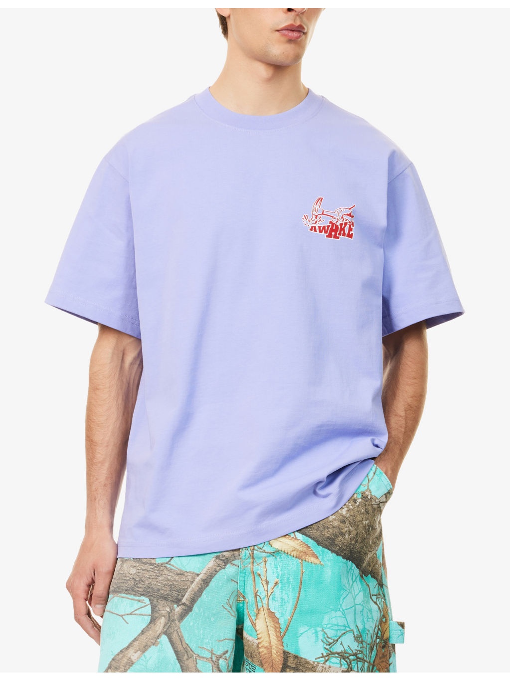 Hammer Crewneck Cotton-Jersey T-Shirt - 3