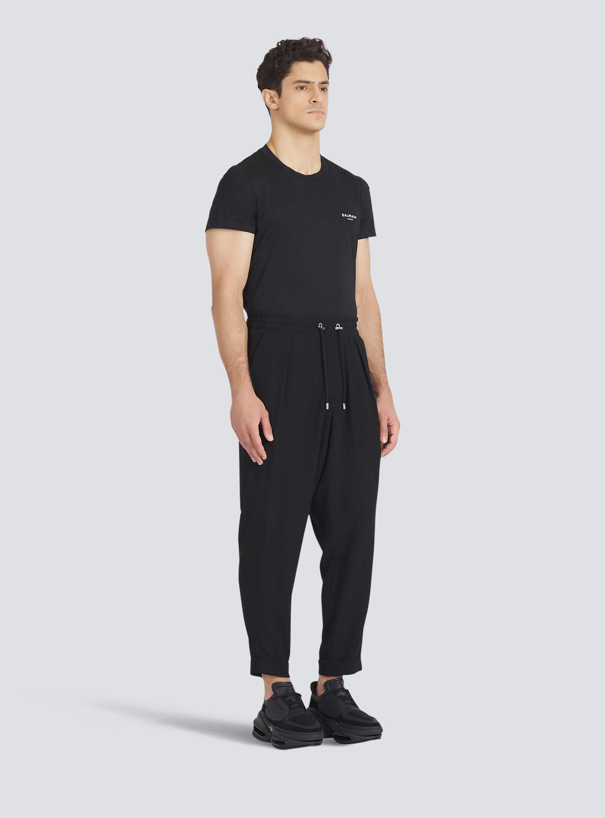 Wide eco-designed crepe pants - 5