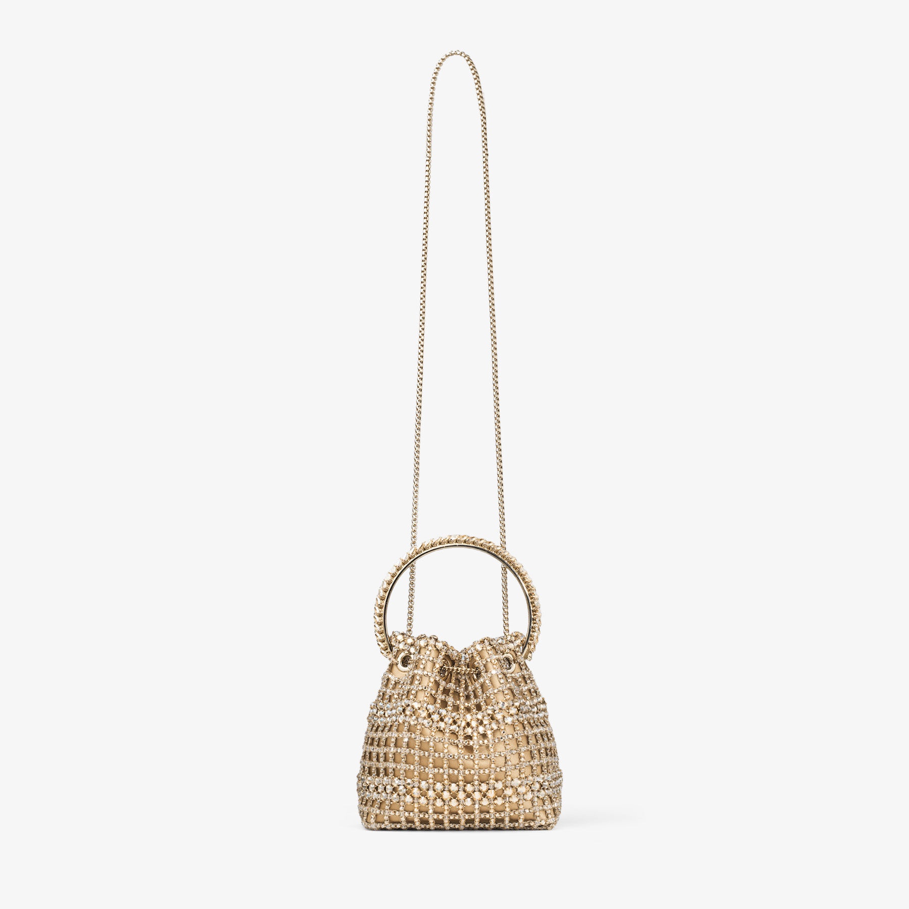 Atelier Bon Bon
Gold Satin Crystal Bag - 5