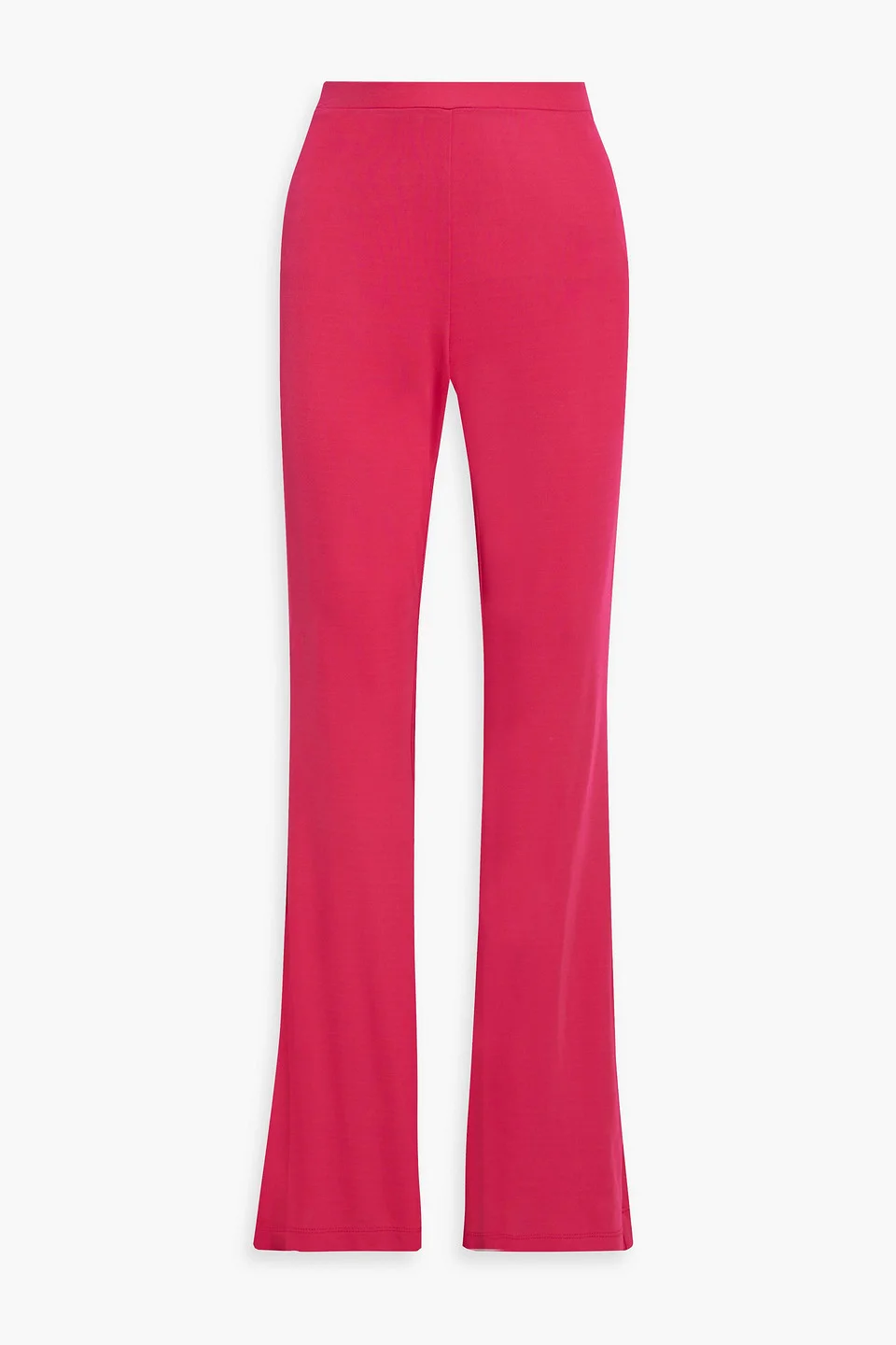 Brooklyn stretch-jersey flared pants - 1