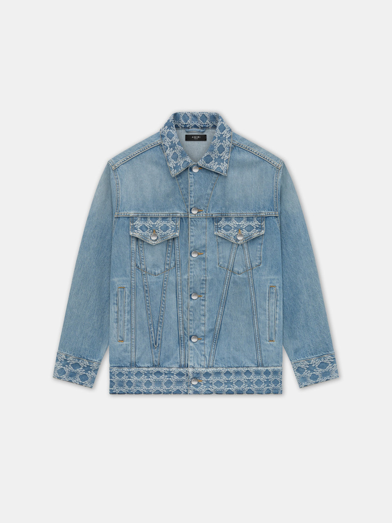 WOMEN'S MA QUAD JACQUARD OVERSIZED TRUCKER - 1