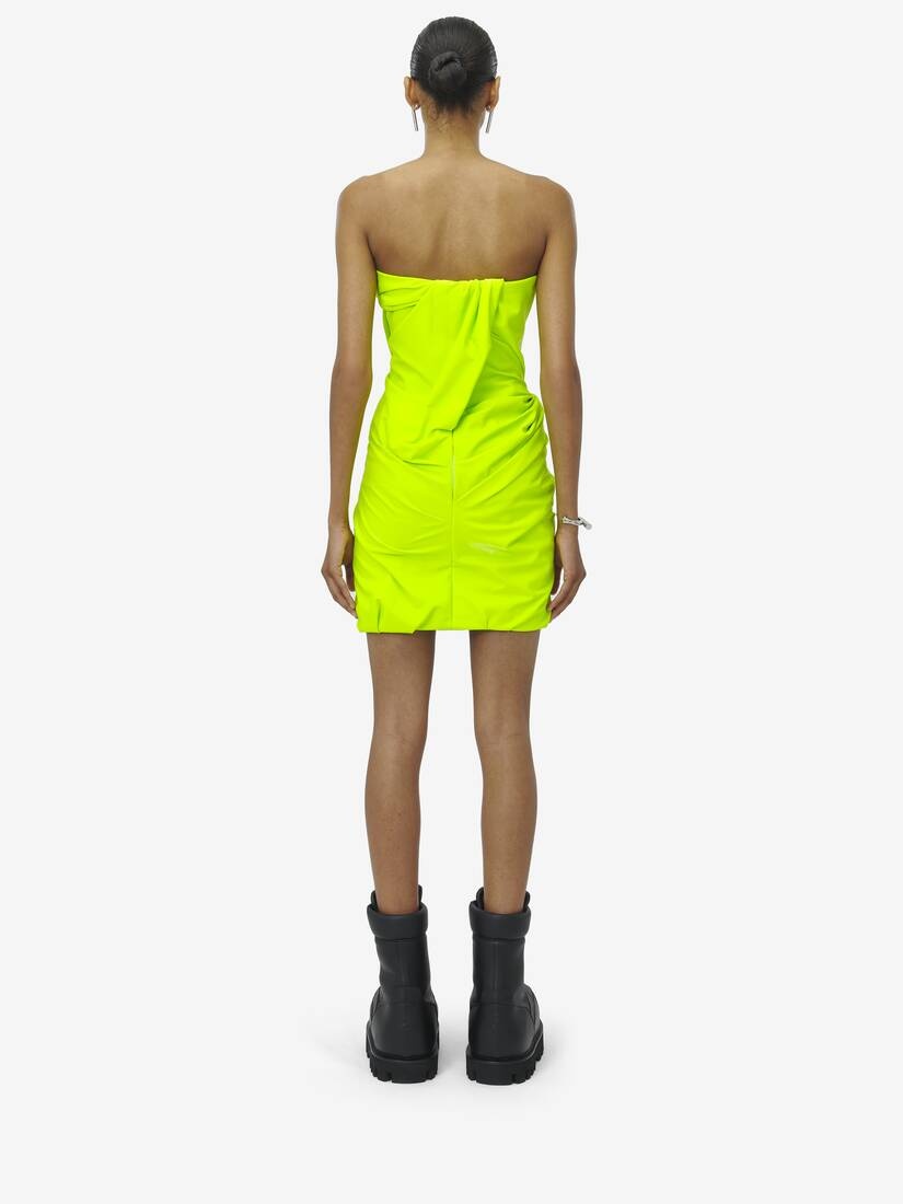 Draped Mini Dress - 5