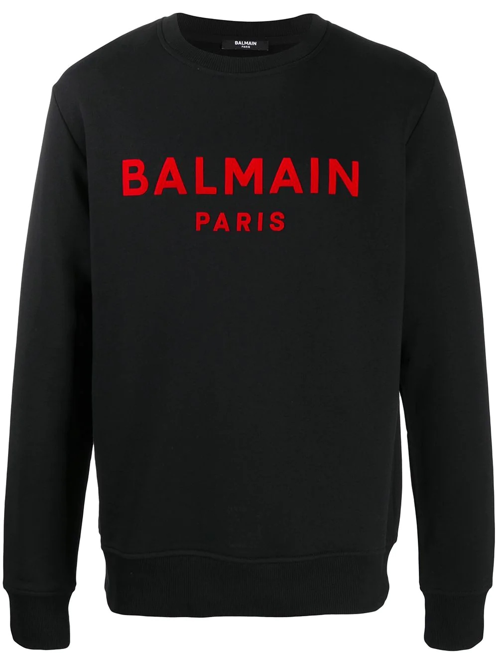 logo print sweatshirt - 1