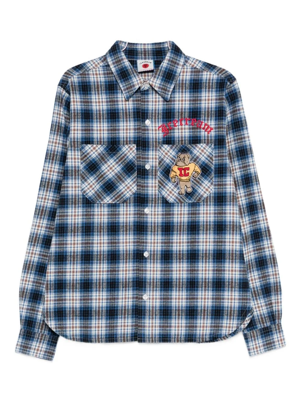 Checked cotton shirt - 1