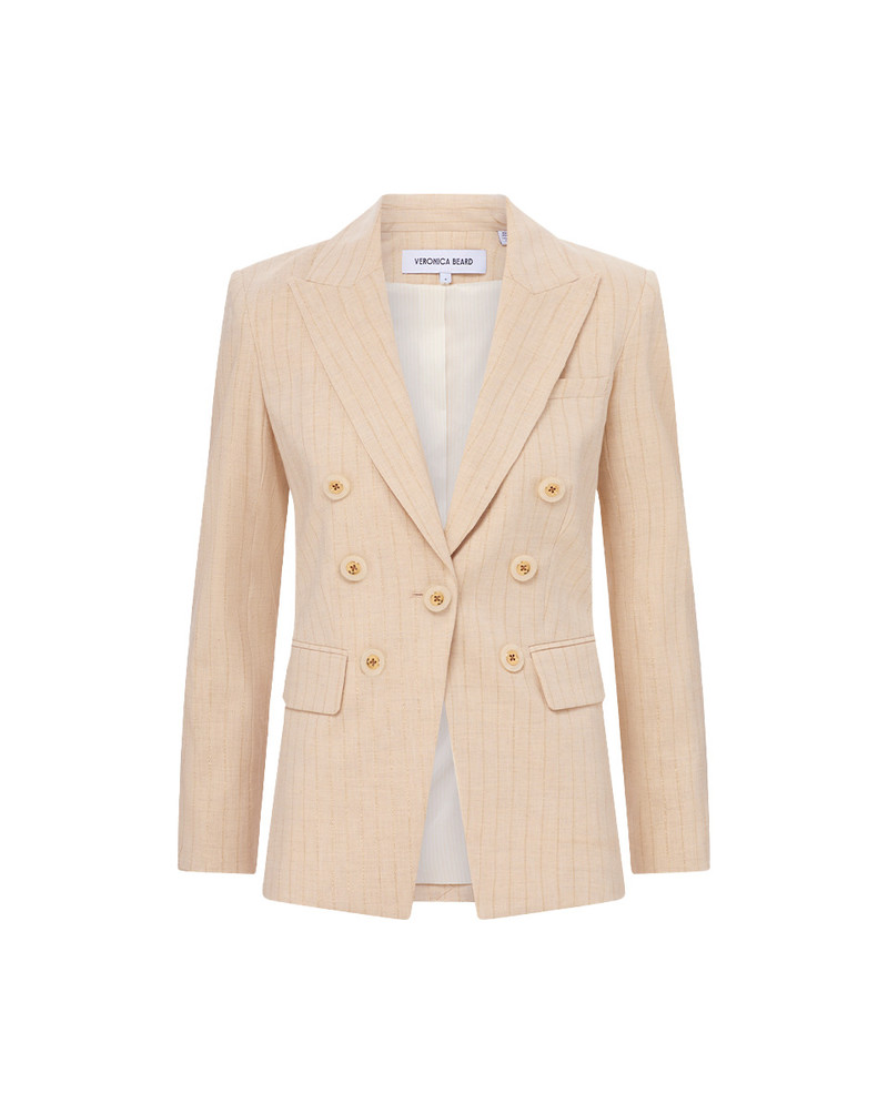 GAYA METALLIC PINSTRIPE DICKEY JACKET 1