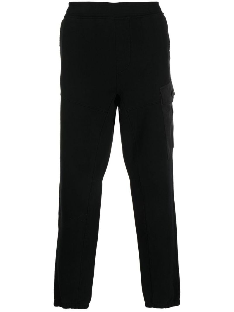 seam-detailed track pants - 1