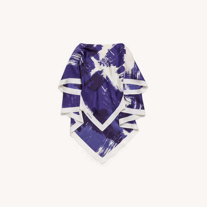 Women's Paintbrush Cape Top in Blue 1